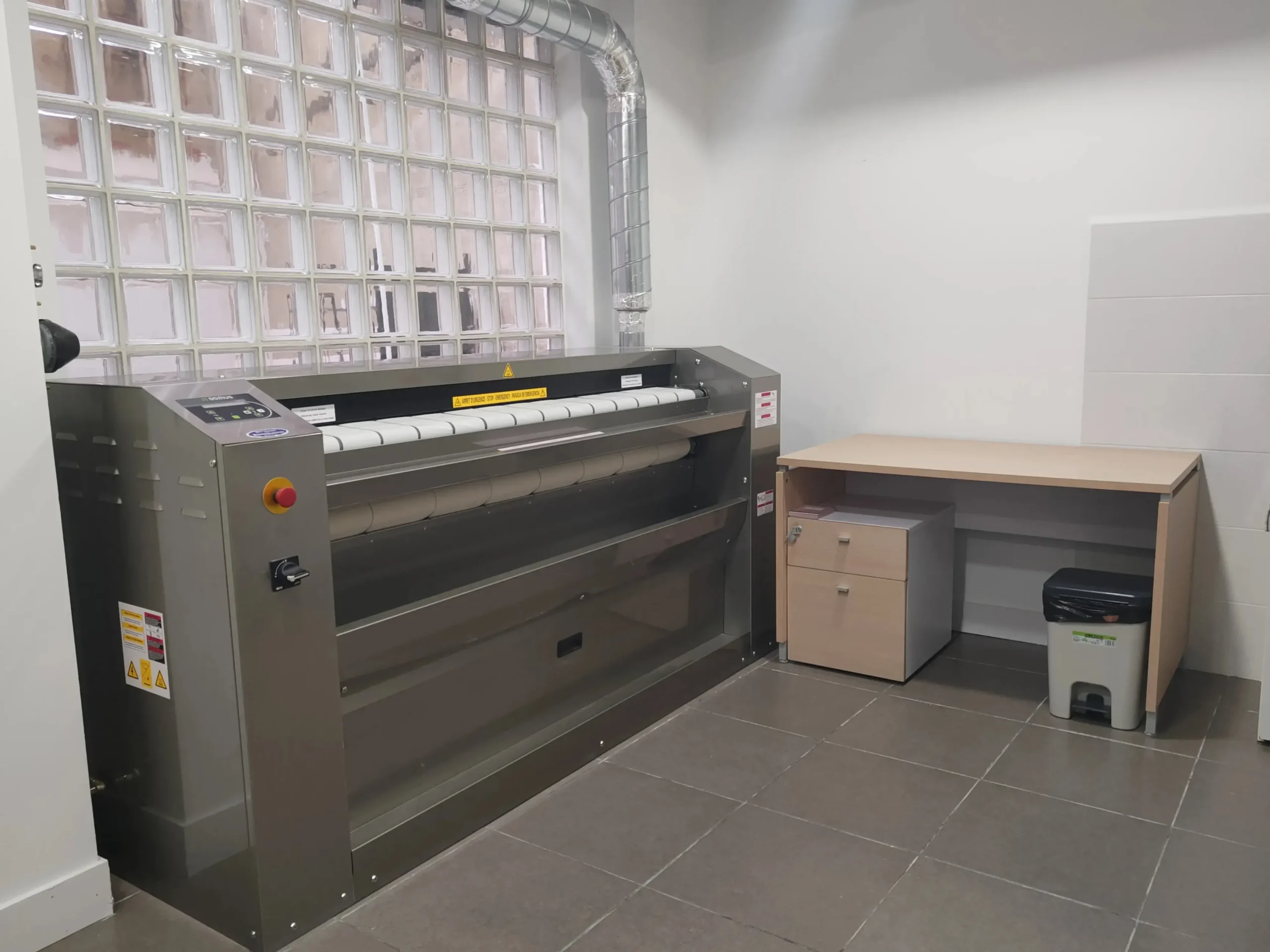 Lavandería del grupo Cuéntame.