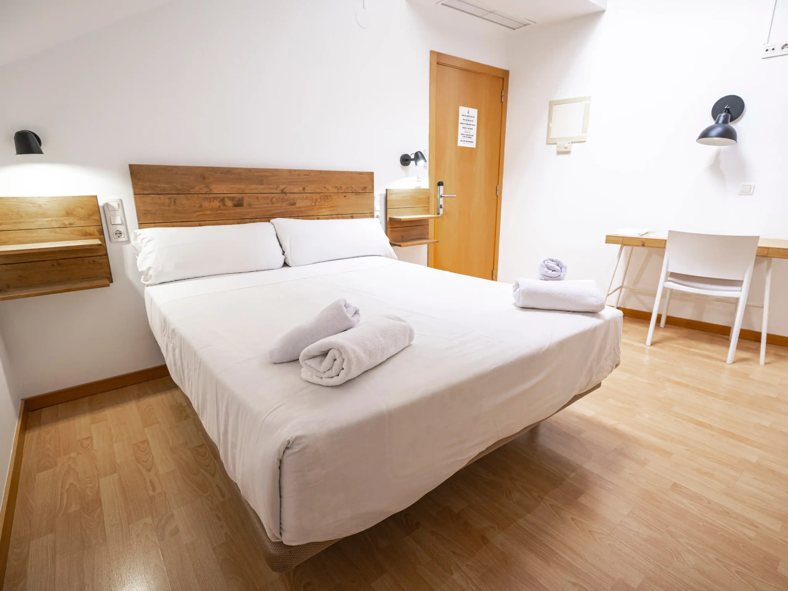 Habitación del Hostal Evolución del grupo Cuéntame.