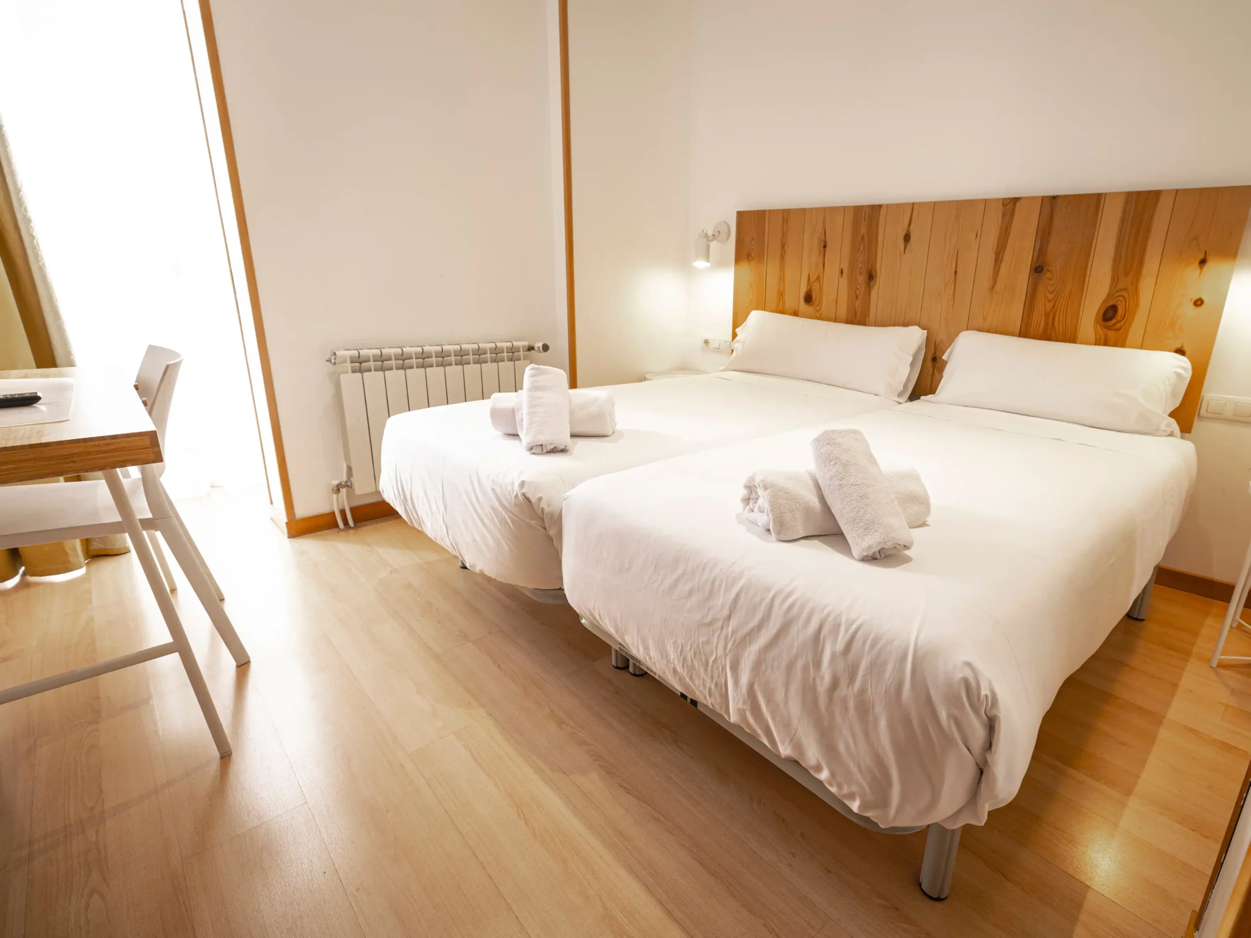 Habitación del Hostal Evolución del grupo Cuéntame.