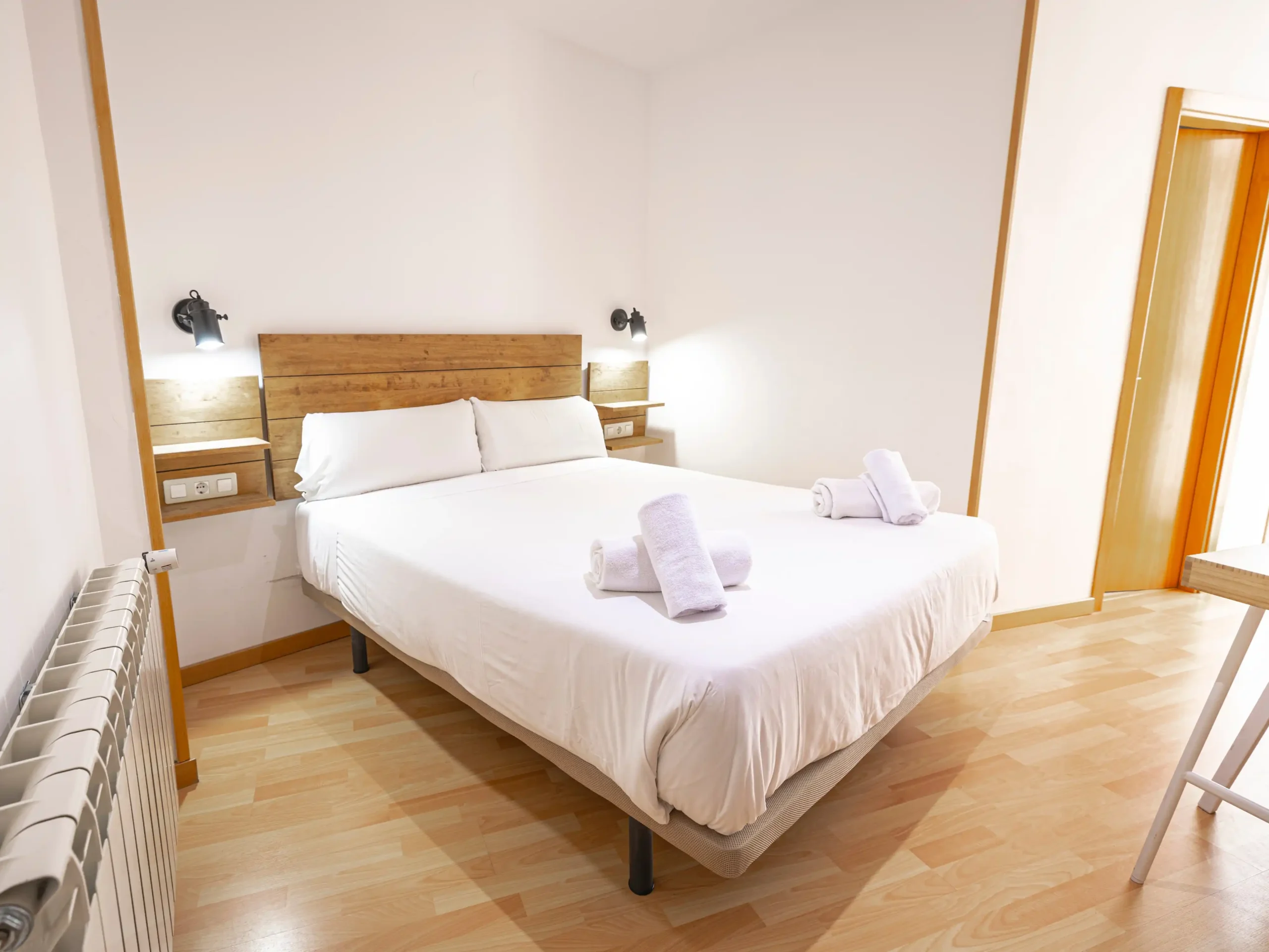 Habitación del Hostal Evolución del grupo Cuéntame.