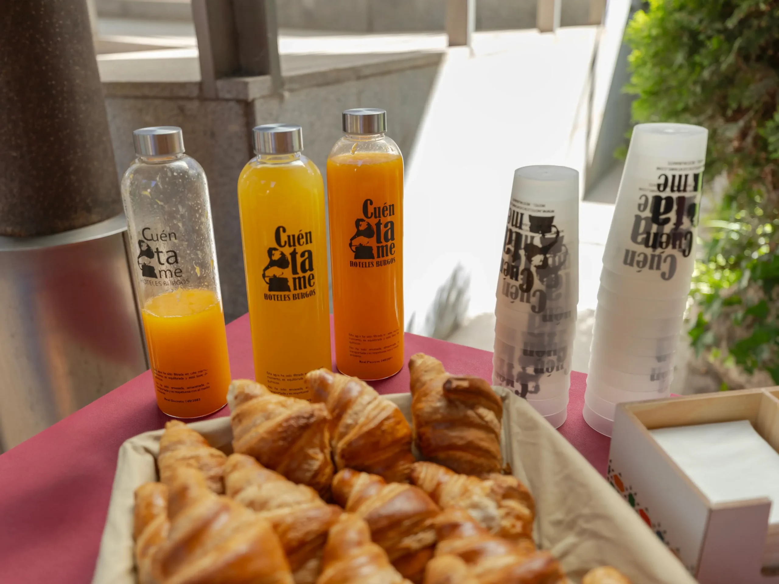 Catering elaborado por el grupo Cuéntame.