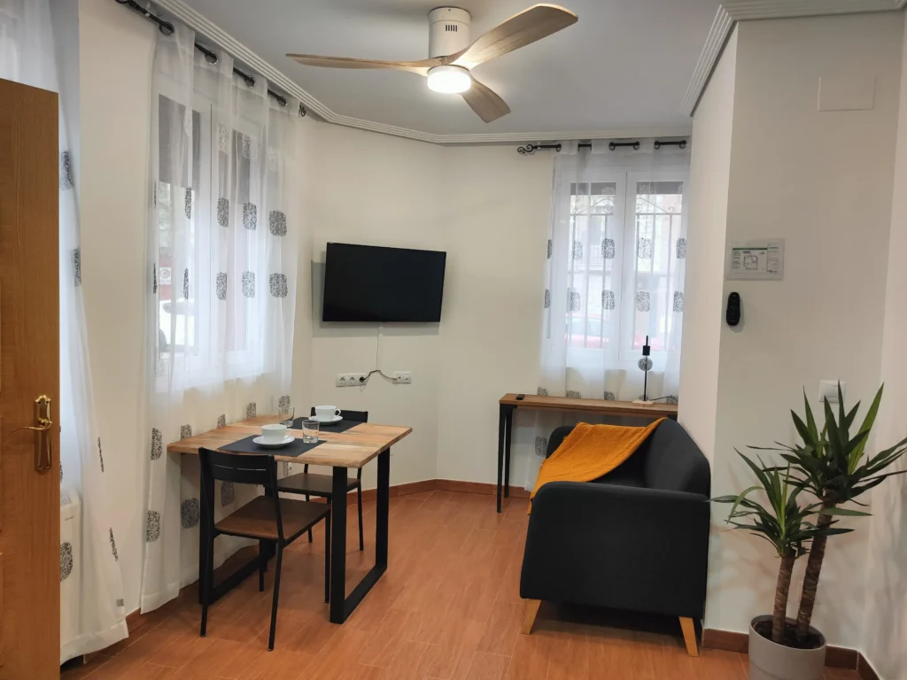 Estancia de uno de los apartamentos del grupo Cuéntame.