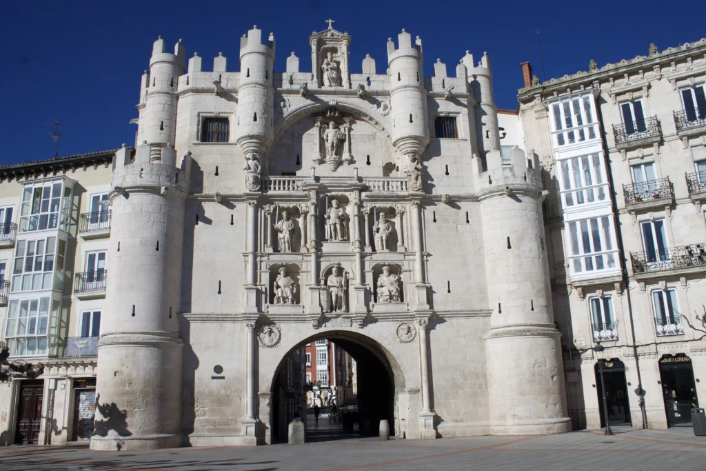 Imagen del Arco de Santa María en Burgos.